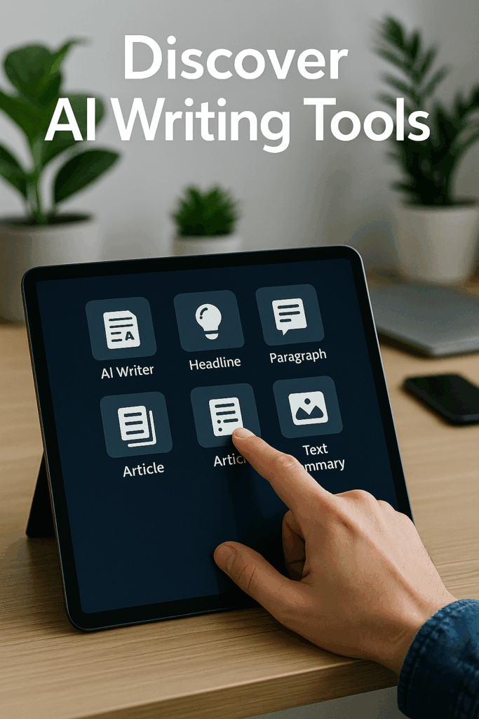 AI content writing tools
