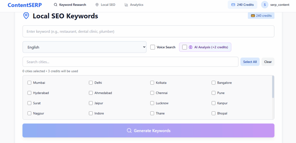 ContentSERP vs Keyword Tool