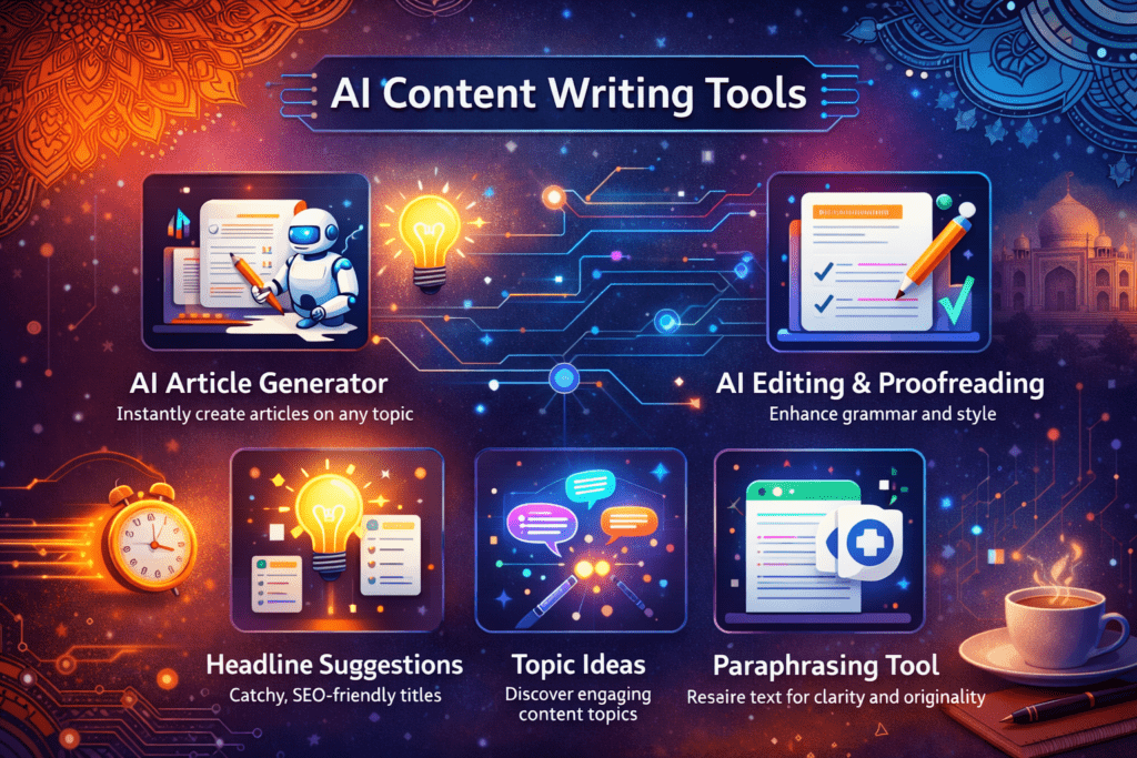 ai content writing tools for agencies india