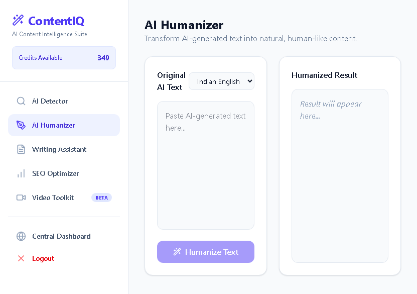 AI Humanizer Tools contentSERP