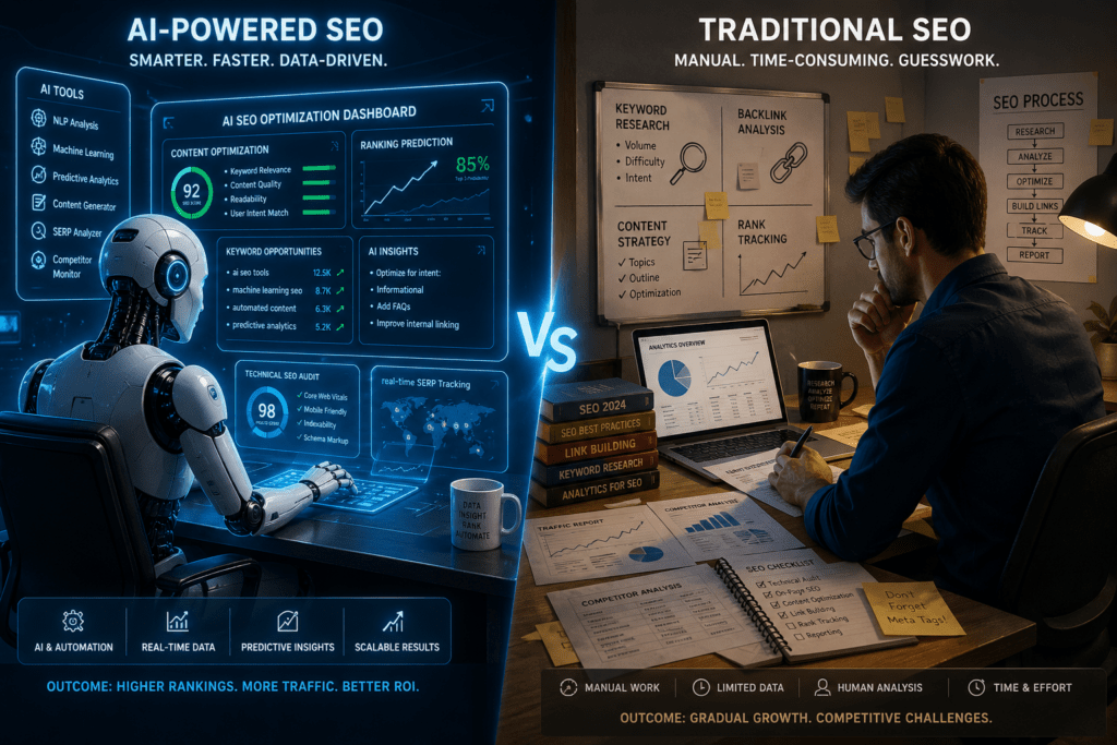 AI SEO vs Traditional SEO