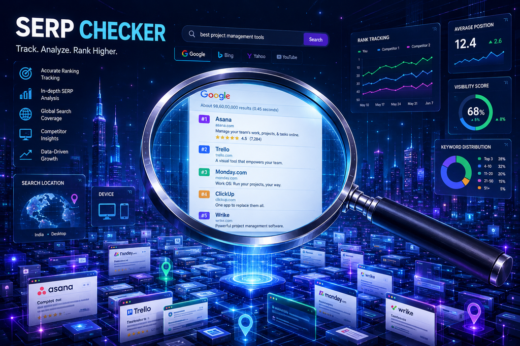 SERP checker tool